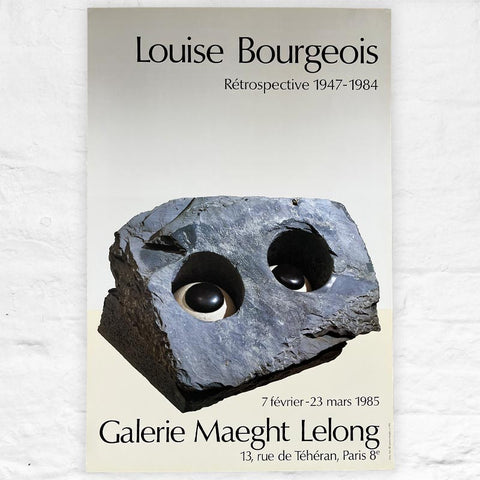 Retrospective 1947-1984 poster by Louise Bourgeois