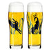 Brauchzeit Allround Beer Glass Set featuring Fox and Hare Illustration, des. Petra Mohr for Ritzenhoff