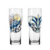 Brauchzeit Allround Beer Glass Set featuring Phoenix Illustration, des. Petra Mohr for Ritzenhoff