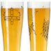 Brauchzeit 'Weizen' (Wheat Beer) Glass Set, des. Ana Vasconcelos for Ritzenhoff