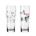 Brauchzeit Allround Beer Glass Set featuring Chemistry of Beer, des. by Weis Communications for Ritzenhoff