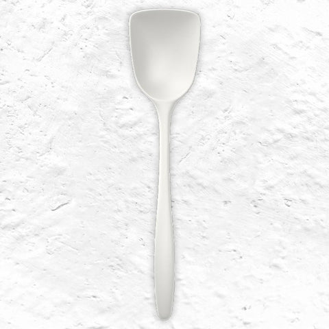 Broad Kitchen spoon - White - by Rosti