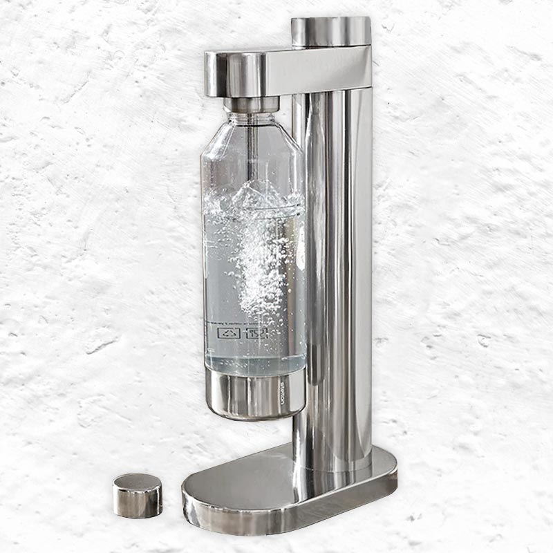 Brus Carbonator - Stainless Steel - by Stelton