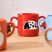 Buddies - Child's mug with handles - Ladybird - by ASA