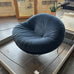 Bun Lounge Chair - chrome frame - upholstery Eva 170. Designed by Willo Perron, 2025. Made by Knoll