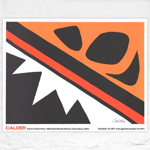 La Grenouille et la Scie (The Frog and the Saw) poster by Alexander Calder