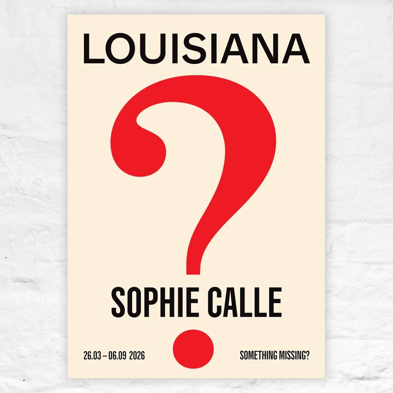 Something Missing? poster by Sophie Calle