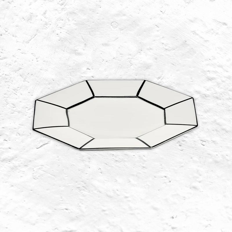 Carte Blanche Breakfast Plate, des. Annebet Philips for Serax