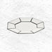 Carte Blanche Breakfast Plate, des. Annebet Philips for Serax
