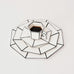 Carte Blanche Espresso Cup & Saucer, des. Annebet Philips for Serax