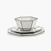 Carte Blanche Breakfast Plate, des. Annebet Philips for Serax