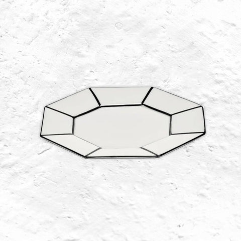 Carte Blanche Dessert Plate, des. Annebet Philips for Serax