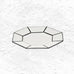 Carte Blanche Dessert Plate, des. Annebet Philips for Serax