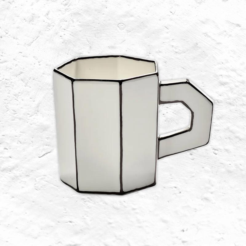 Carte Blanche Mug, des. Annebet Philips for Serax