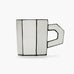 Carte Blanche Mug, des. Annebet Philips for Serax