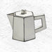 Carte Blanche Teapot, des. Annebet Philips for Serax