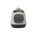 "Minù" Covered Cat Litter Tray with Scoop and Odor Filter - Dove Grey - by United Pets