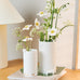 Porcelain Cat Vase 14cm
