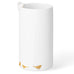 Porcelain Cat Vase 14cm