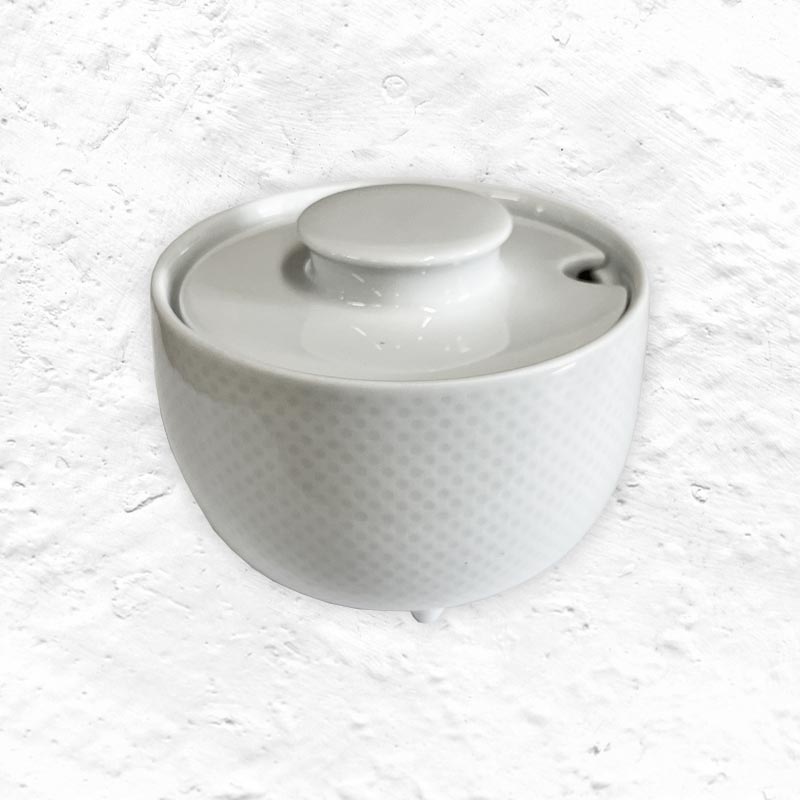 Century White Sugar Bowl - by Rosenthal