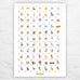 Chair Collection Poster by Yinka Ilori - limited edition of 200