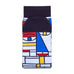 Feet Mondrian Artist Socks