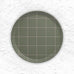 Checks & stripes Round Tray - Olive - by Muurla