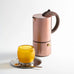 Chicca 3/6 Cup Espresso Maker - Rose Gold - by Gnali & Zani