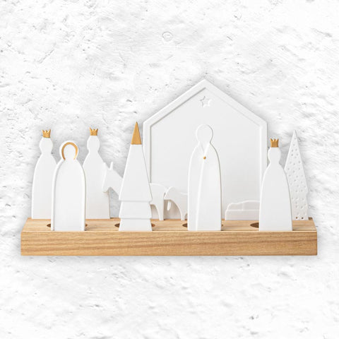 Nativity Set Tea Light Holder "Christmas Crib"- by Räder