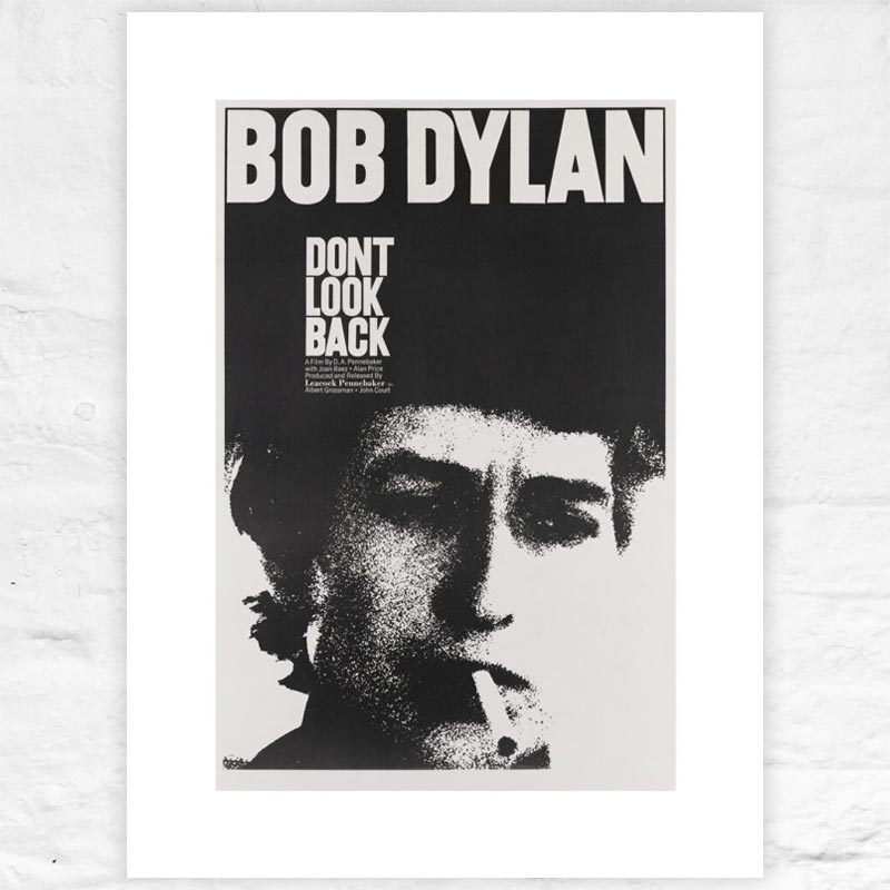 Bob Dylan Don't Look Back film poster