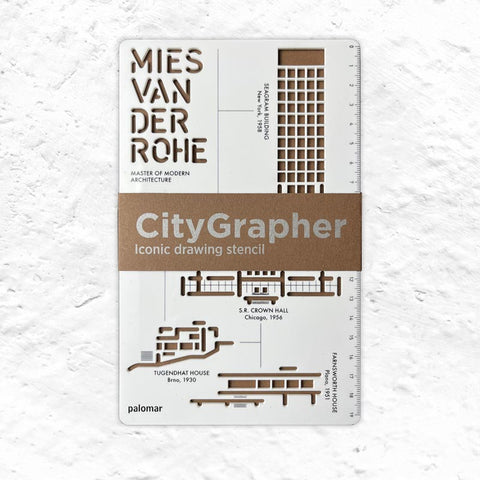 CityGrapher Stencil, Mies Van Der Rohe Buildings