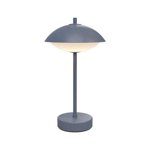Clam Portable Lamp - Dusk Blue - des. Ahm & Lund, by Fritz Hansen