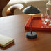 Clam Portable Lamp - Dusk Blue - des. Ahm & Lund, by Fritz Hansen
