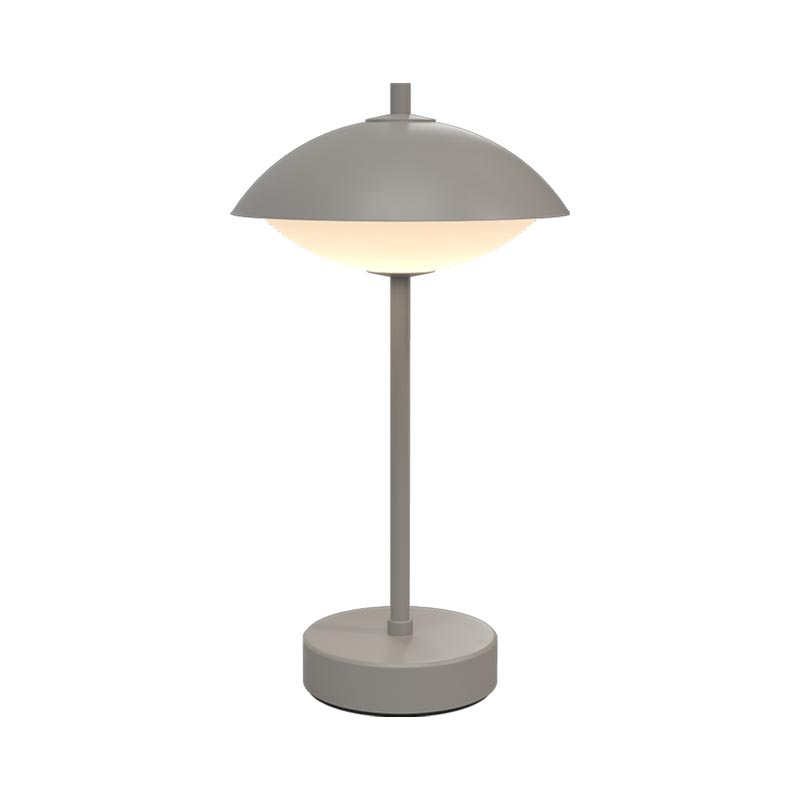 Clam Portable Lamp - Nine Grey - des. Ahm & Lund, by Fritz Hansen