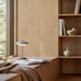 Clam Portable Lamp - Nine Grey - des. Ahm & Lund, by Fritz Hansen