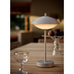 Clam Portable Lamp - Nine Grey - des. Ahm & Lund, by Fritz Hansen