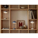 Clam Portable Lamp - Nine Grey - des. Ahm & Lund, by Fritz Hansen