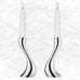 Cobra  Candlesticks - des Constantin Wortmann for Georg Jensen, 2008 (medium pair)