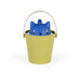 "Crick" Cat Dry Food Container with Scoop - Blue / Yellow