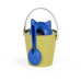 "Crick" Cat Dry Food Container with Scoop - Blue / Yellow