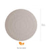 "CUP" Dog Bowl and "PLATE" Underlay Mat - Turtledove - by United Pets