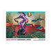 Suburban Lawns poster by Julie Curtiss