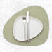 Curve placemat by LindDNA - Olive Green