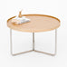 DT66 round coffee table - Oak - des. Lincoln Rivers for Wireworks