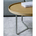 DT66 round coffee table - Oak - des. Lincoln Rivers for Wireworks