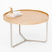 DT66 round coffee table - Oak - des. Lincoln Rivers for Wireworks