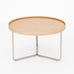 DT66 round coffee table - Oak - des. Lincoln Rivers for Wireworks