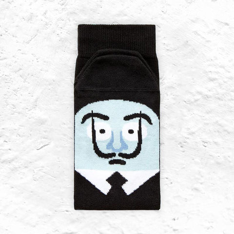 Sole-Adore Dali Artist Socks