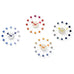 Ball Wall Clock (Sunset) - Limited Edition des. George Nelson 1949-1960, (made by Vitra)