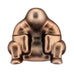 Dédé Door Stop - Brown Metal - des. Philippe Starck for Alessi